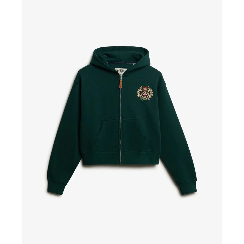 Sweatshirt à capuche zippée femme Superdry Country Club Ziphood