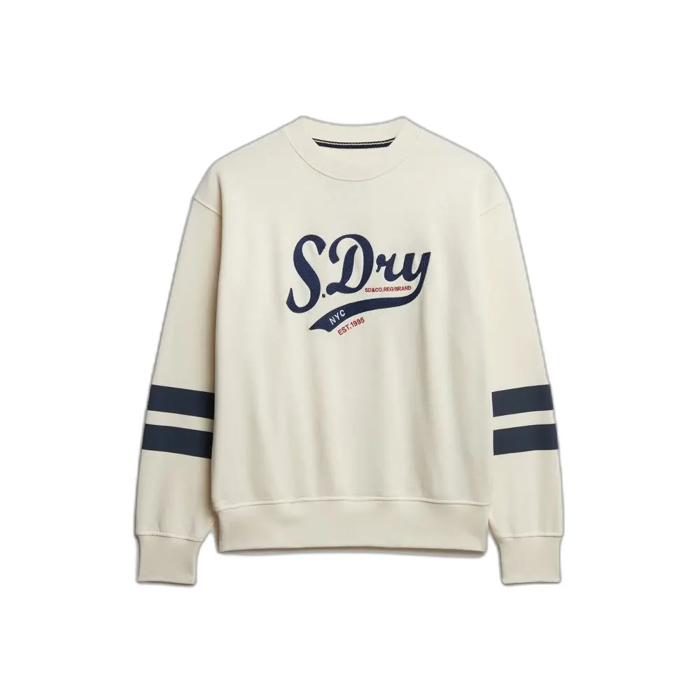 Sweatshirt ras du cou femme Superdry Varsity Script