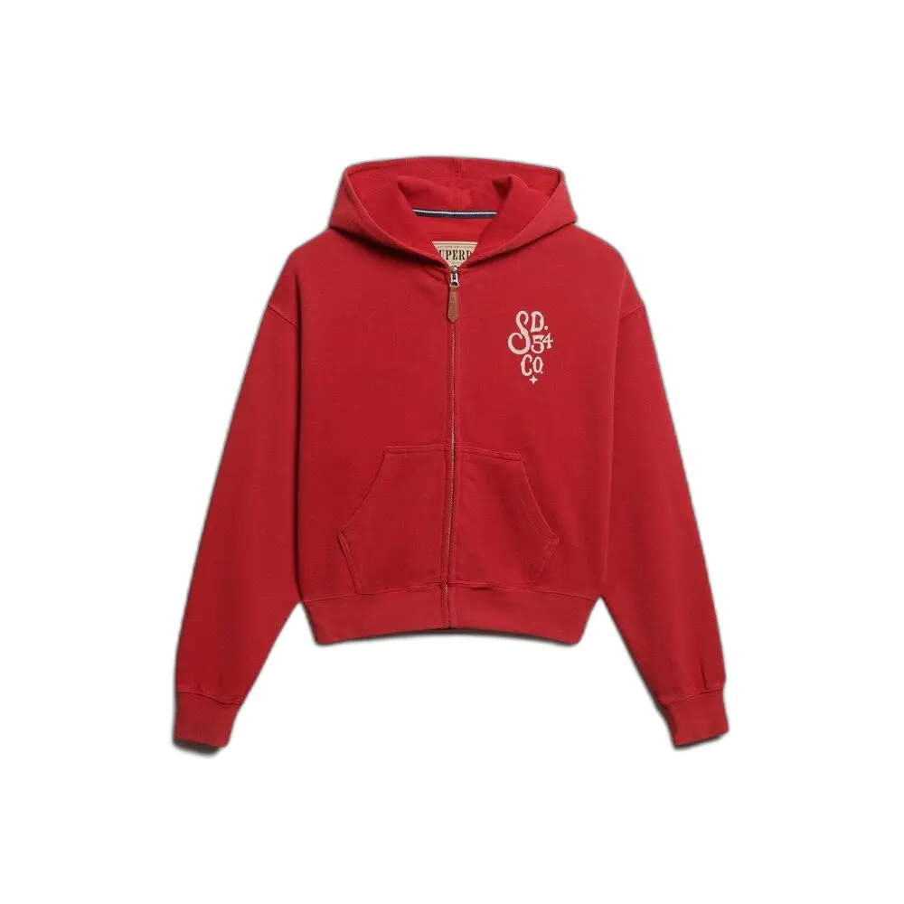 Sweatshirt à capuche femme Superdry Heritage Hamptons - vue 2