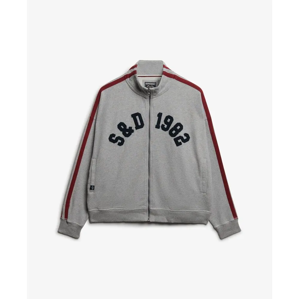 Veste de survêtement zippée à motif appliqué femme Superdry Athletic Essentials