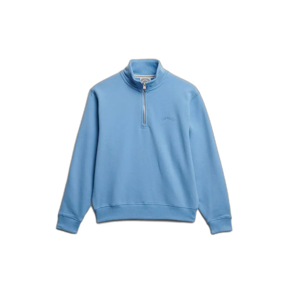 Pullover con col a camionista e logo ricamato donna Superdry Essential