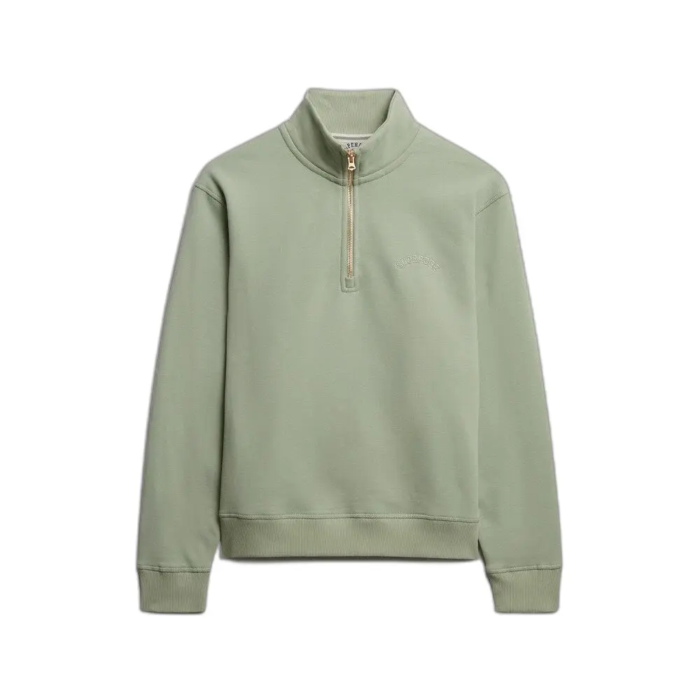 Pull à col camionneur et logo brodé femme Superdry Essential - vue 9