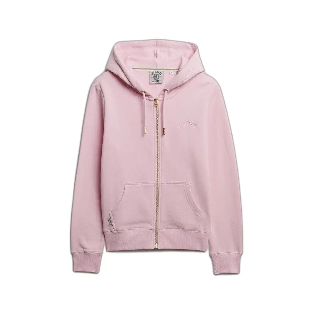 Sweat shirt Superdry Essential Logo Ziphood Hb EU - vue 2