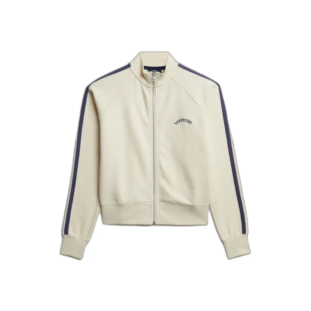 Veste de survêtement zippée femme Superdry Essential Logo - vue 8