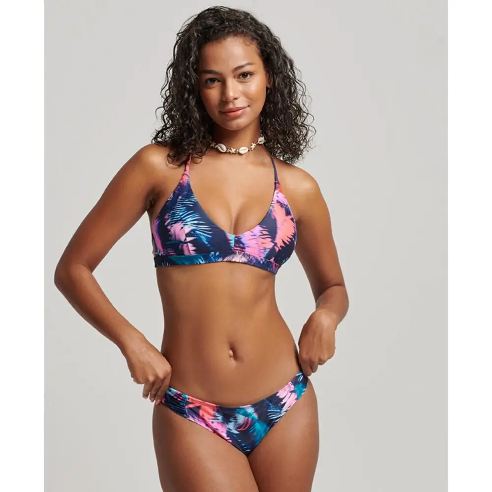 Bas de maillot de bain froncé recyclé femme Superdry