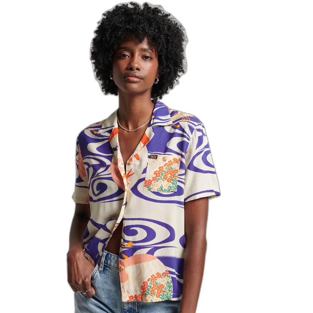 Chemise Superdry Chemise de station balnéaire US 14 - vue 9