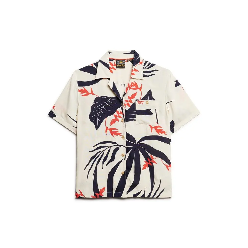 Dameshemd met korte mouwen Superdry