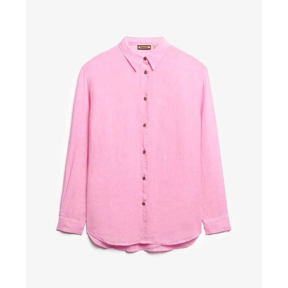 Camicia casual da donna in lino Superdry