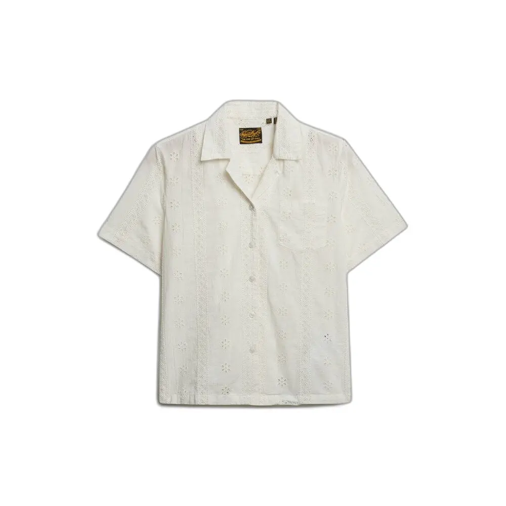 Chemise femme Superdry Heritage Broderie