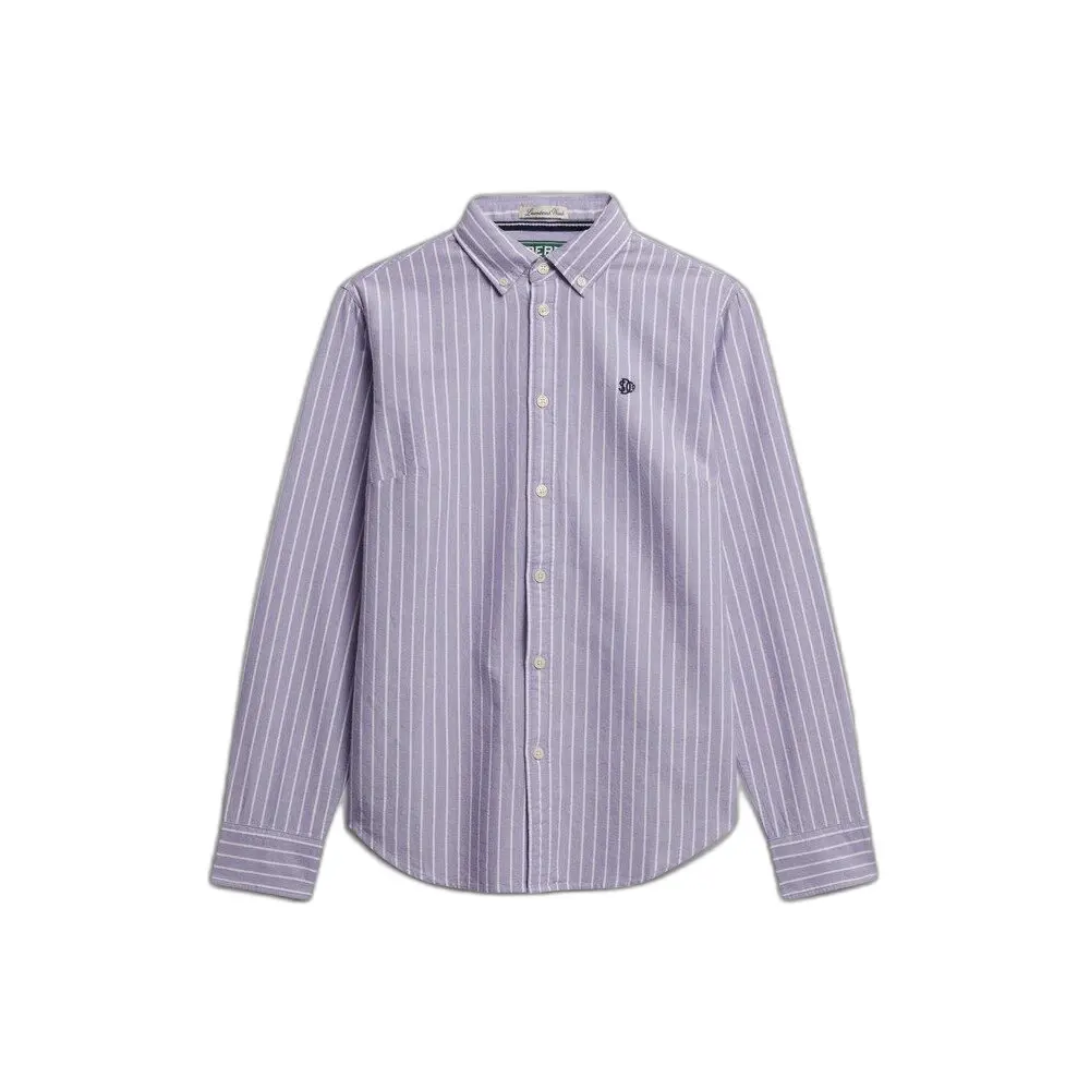 Chemise Superdry Chemise slim à manches longues Oxford à boutonnière US 10 - vue 2