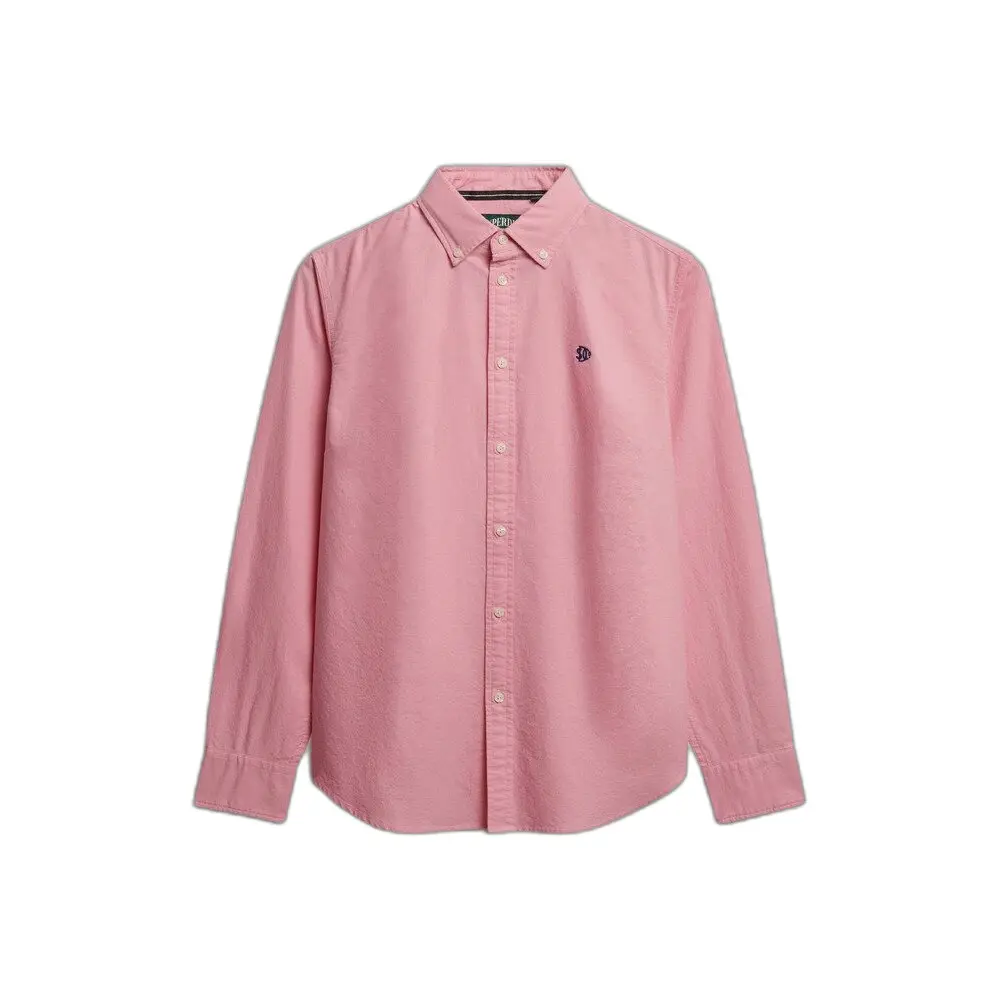Chemise Superdry Chemise slim à manches longues Oxford à boutonnière US 10 - vue 9