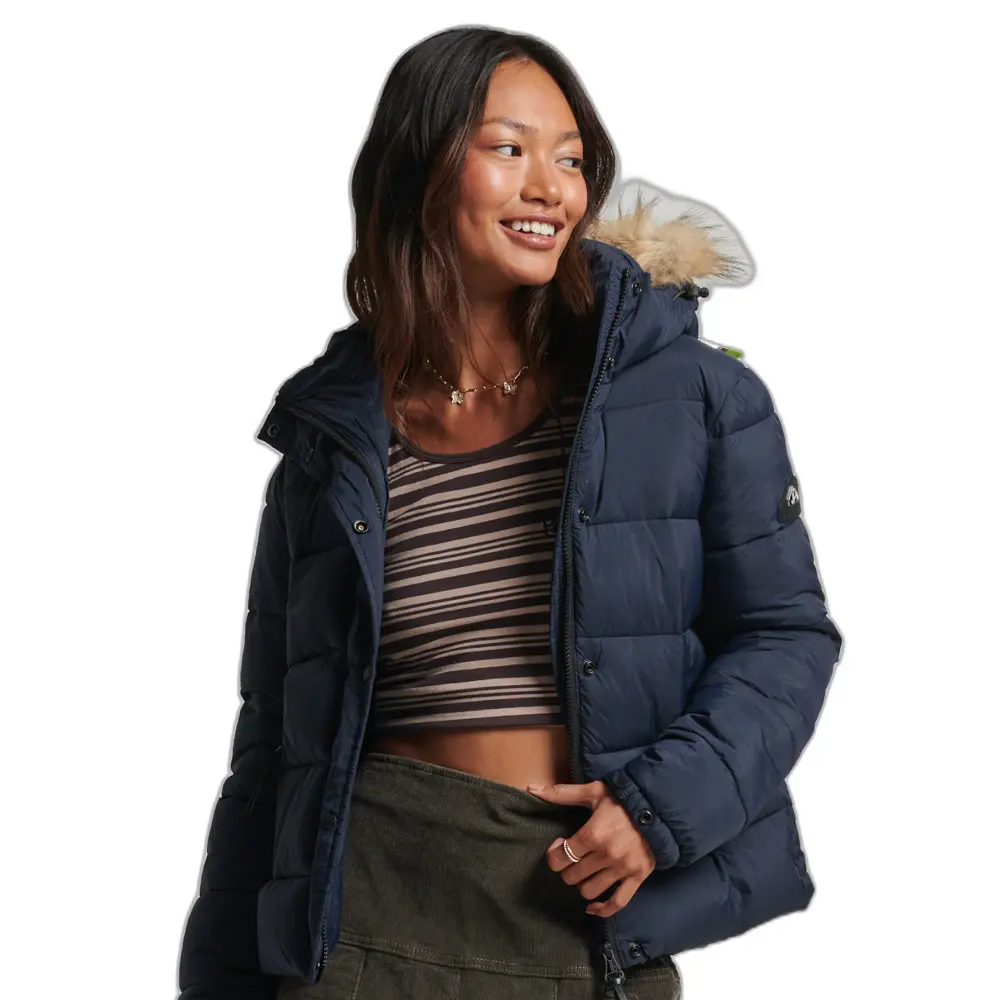 Daunenjacke mit Kapuze, Damen Superdry