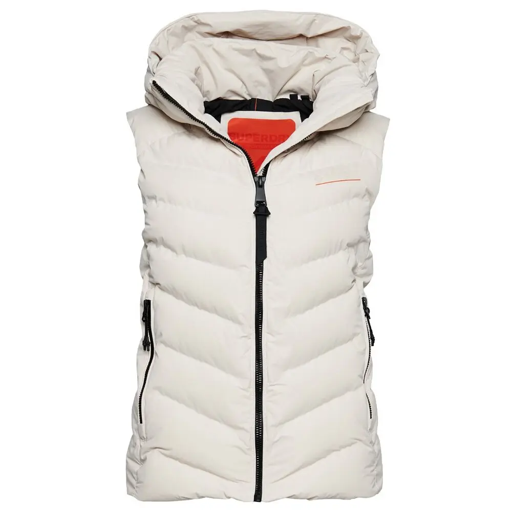 Doudoune sans manches à capuche en microfibre femme Superdry