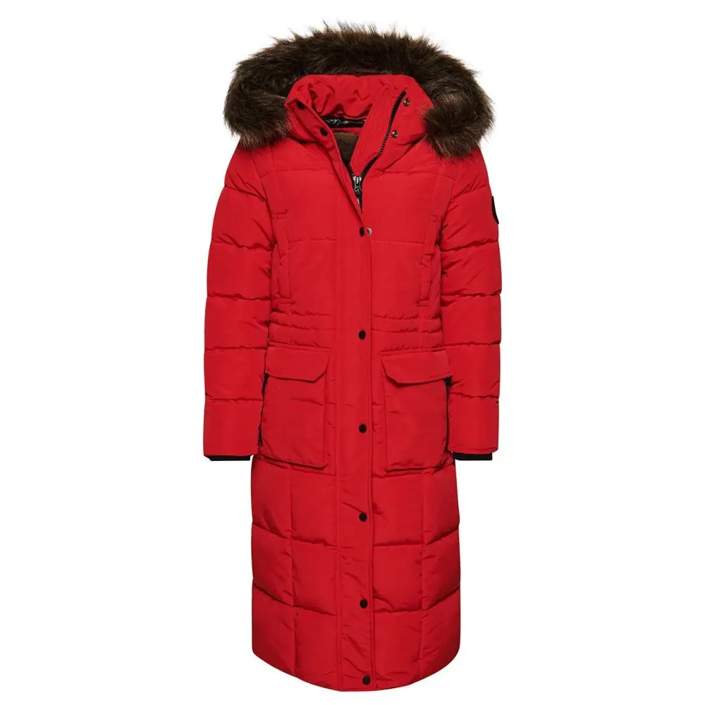 Doudounes Superdry EVEREST LONGLINE PUFFER COAT FR - vue 2