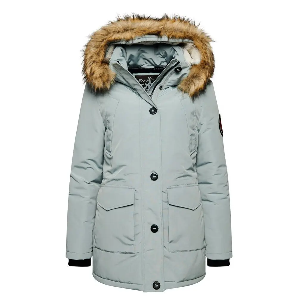 Blouson Superdry Parka à capuche en fausse fourrure Everest US 8 - vue 6