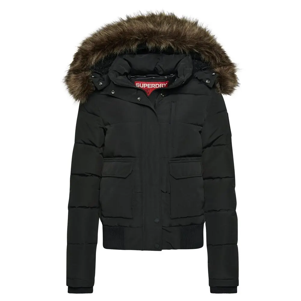 Blouson rembourré à capuche femme Superdry Everest