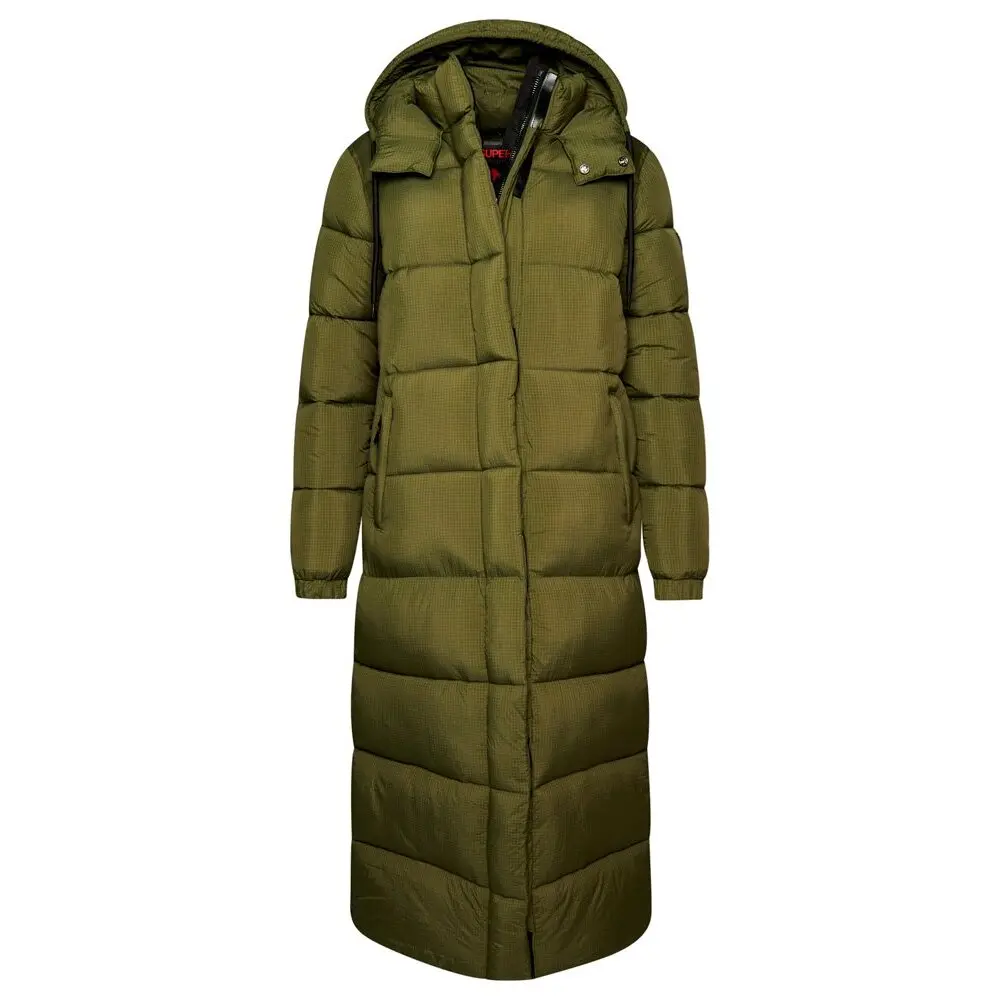 Doudoune longue femme Superdry Ripstop