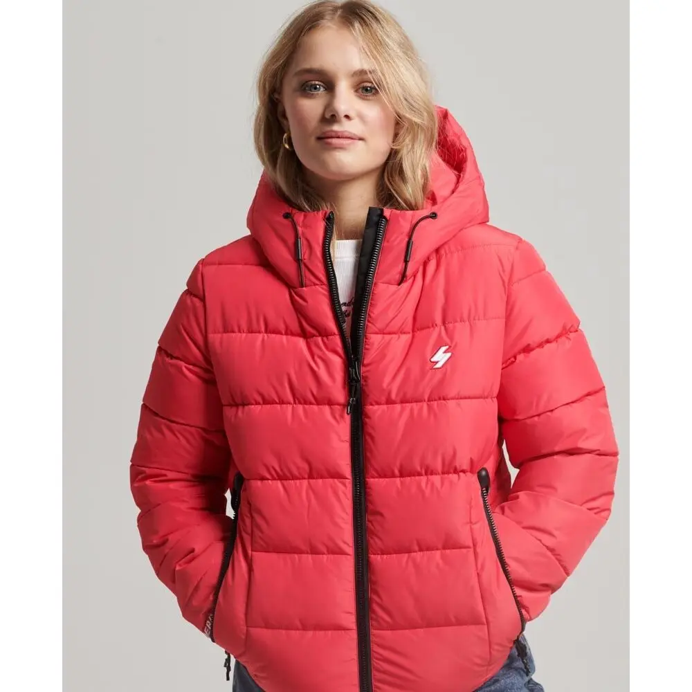 Doudoune à capuche femme Superdry Spirit Sports