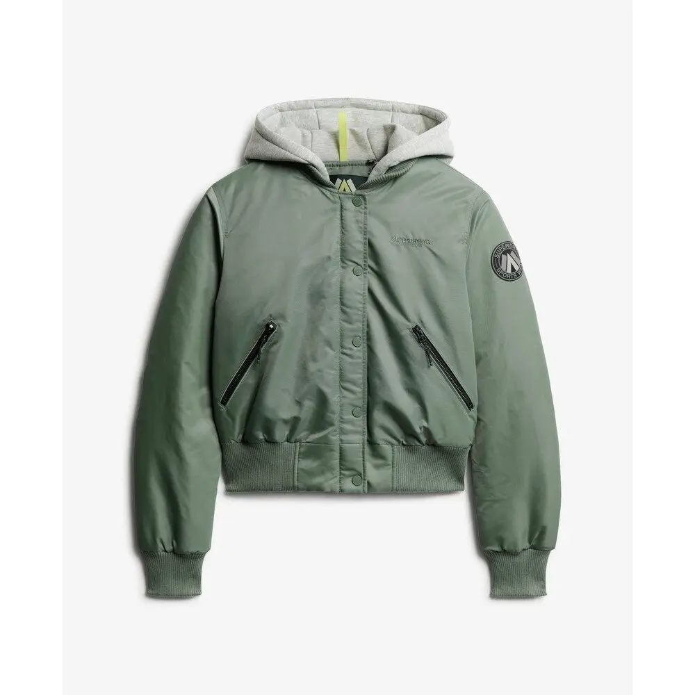 Bomber con cappuccio da donna Superdry