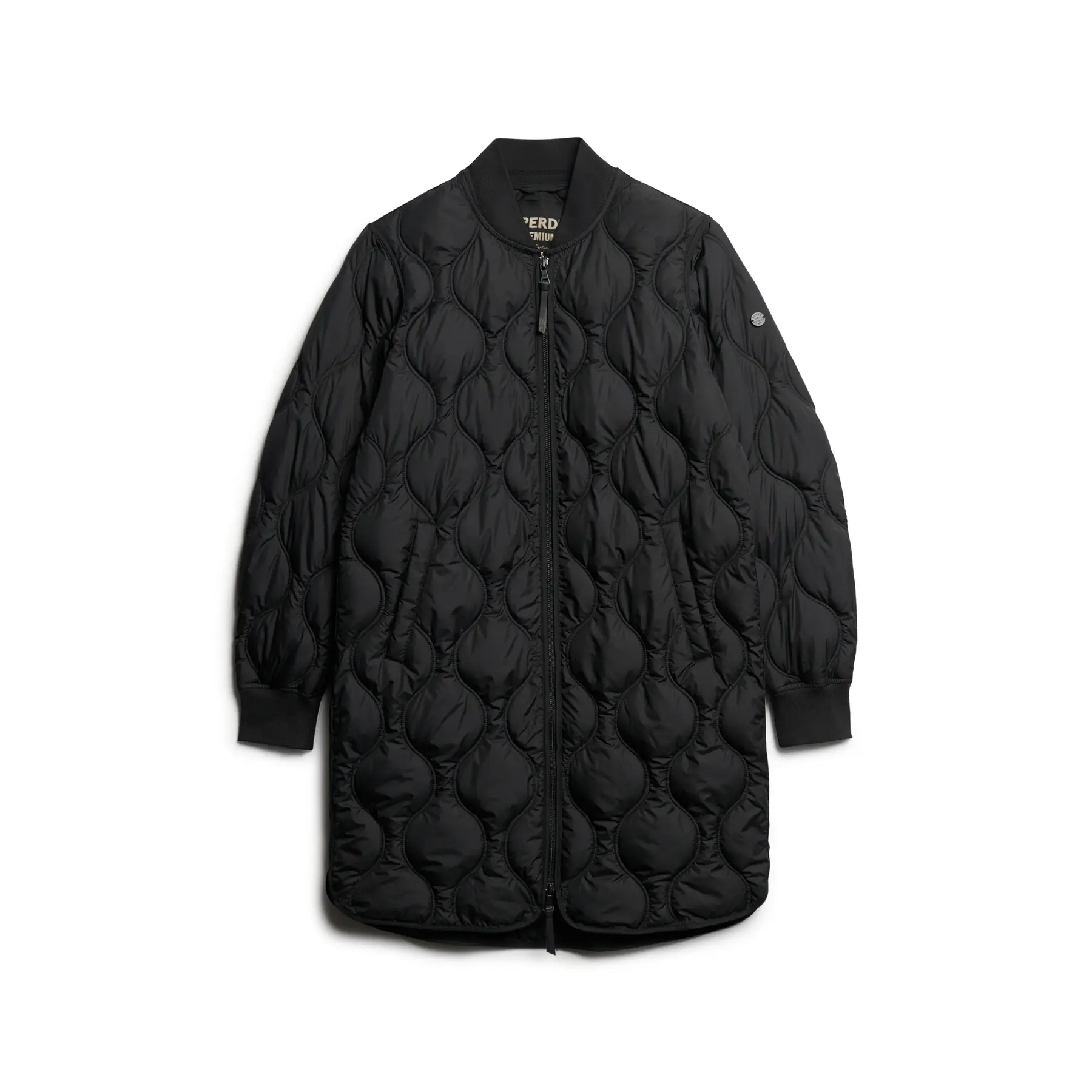 Manteau Superdry Manteau Studio Long Liner matelassé EU