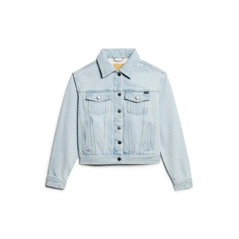 Veste Superdry Veste camionneur en jean brodé EU - vue 2