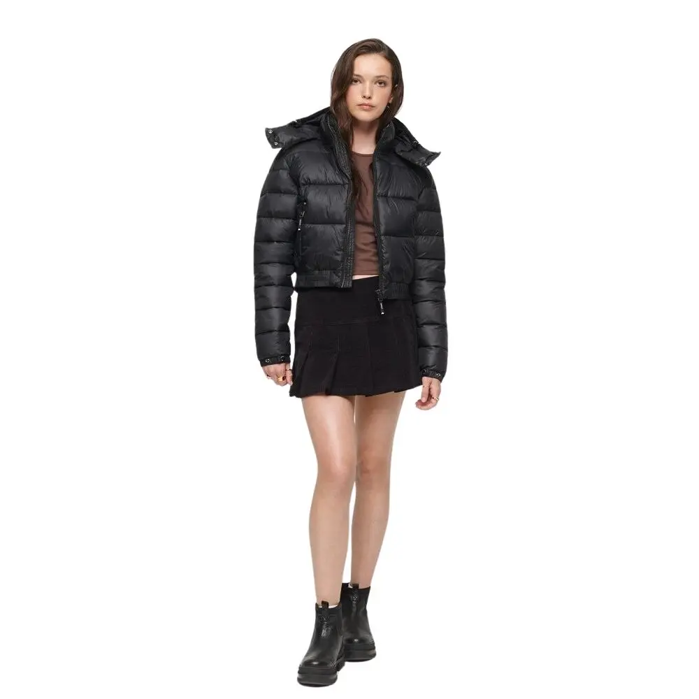 Doudounes Superdry Veste Fuji à capuche courte US 8 - vue 2