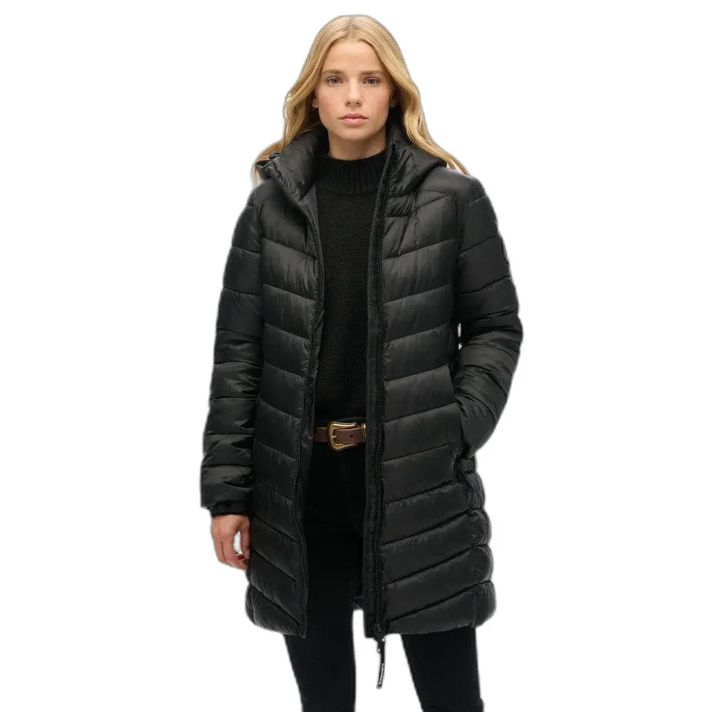 Doudounes Superdry Veste matelassée à capuche Fuji Mid US 10