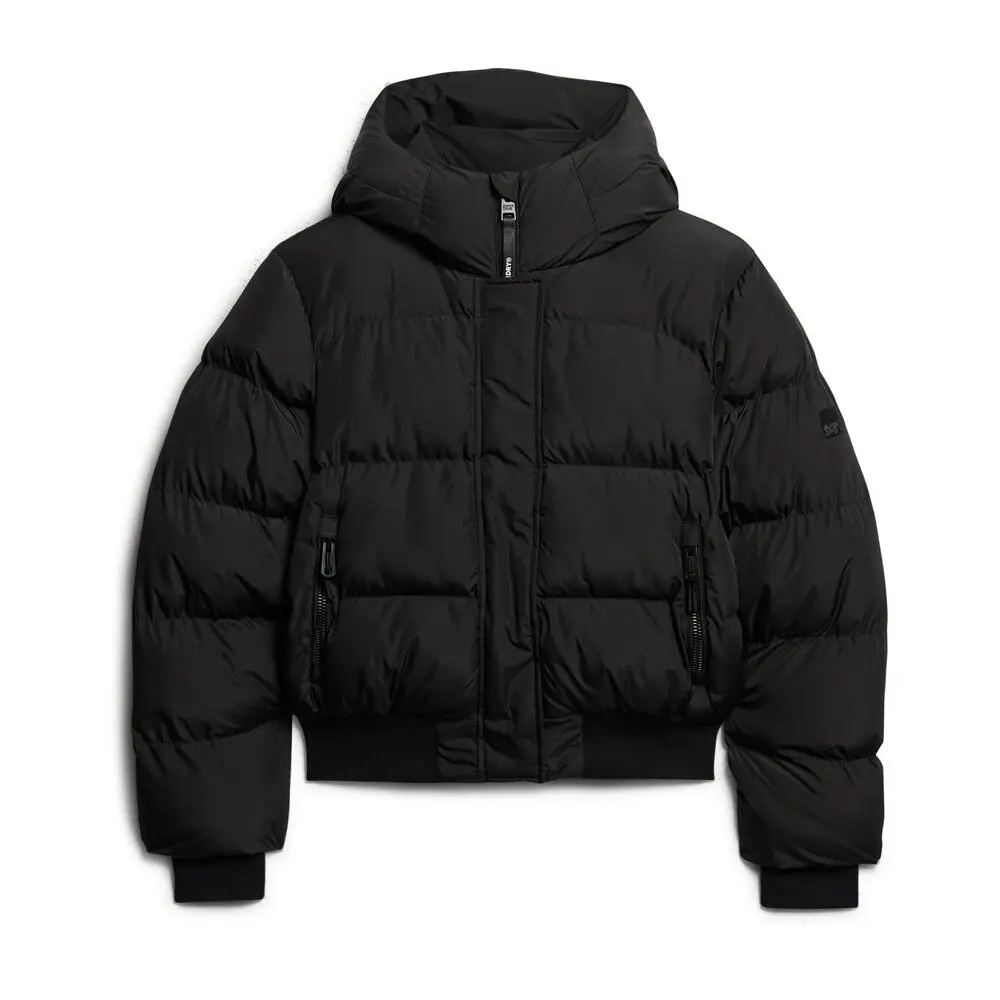 Doudounes Superdry Bomber matelassé à capuche pour le sport US 12