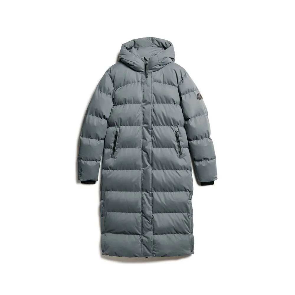 Lange Daunenjacke Damen Superdry Longline