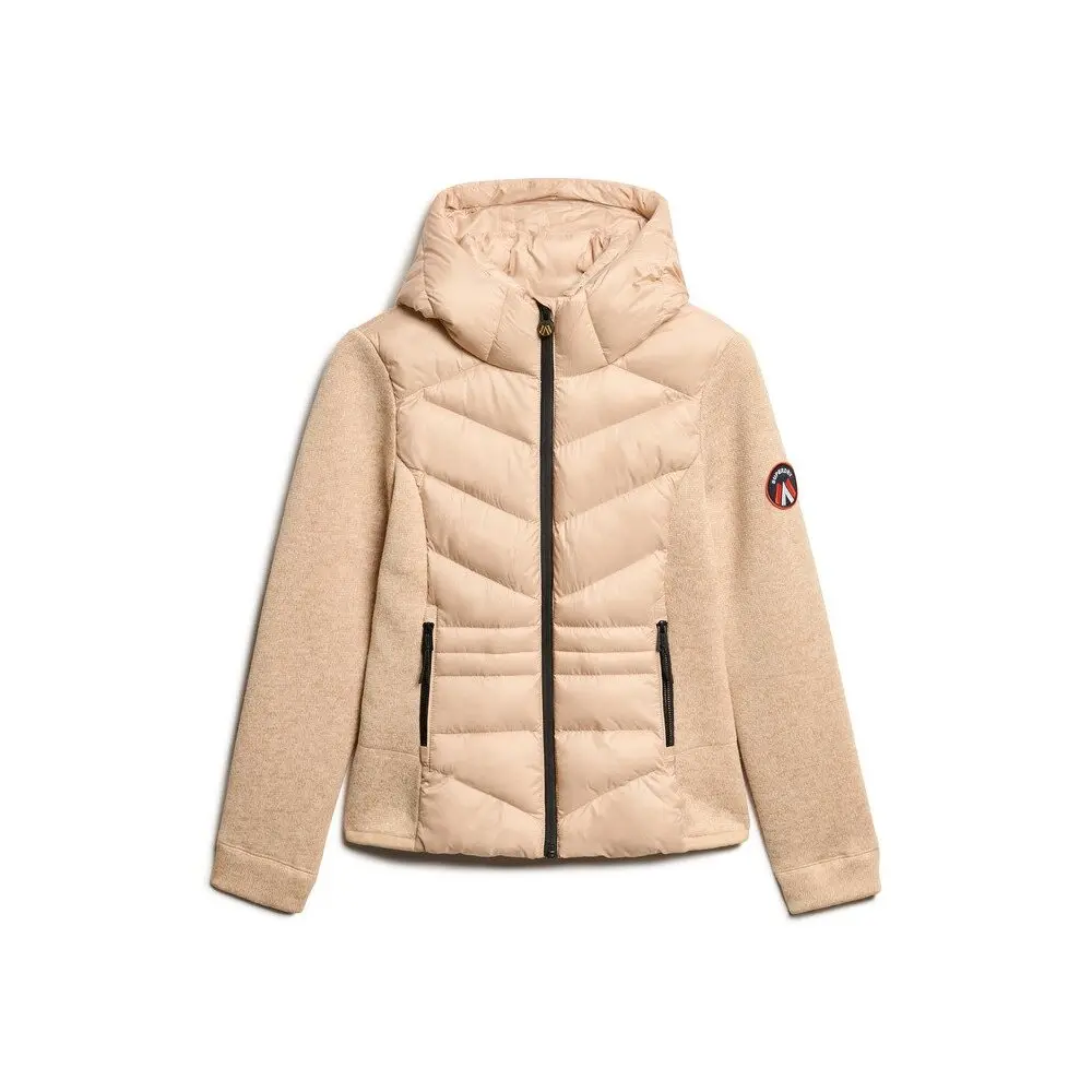 Veste Superdry Veste hybride à capuche Storm Knit US 8