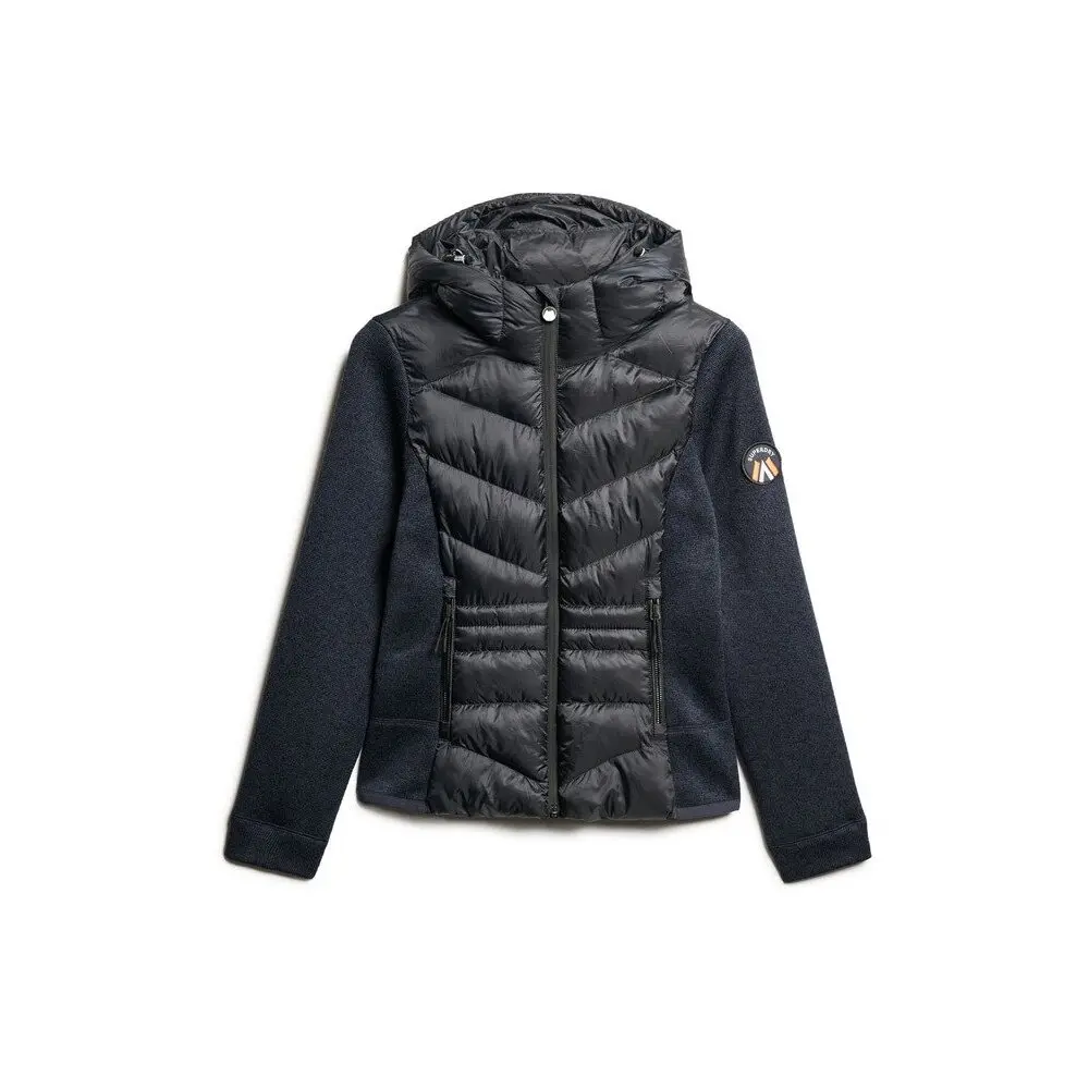 Veste Superdry Veste hybride en maille à capuche femme Storm EU