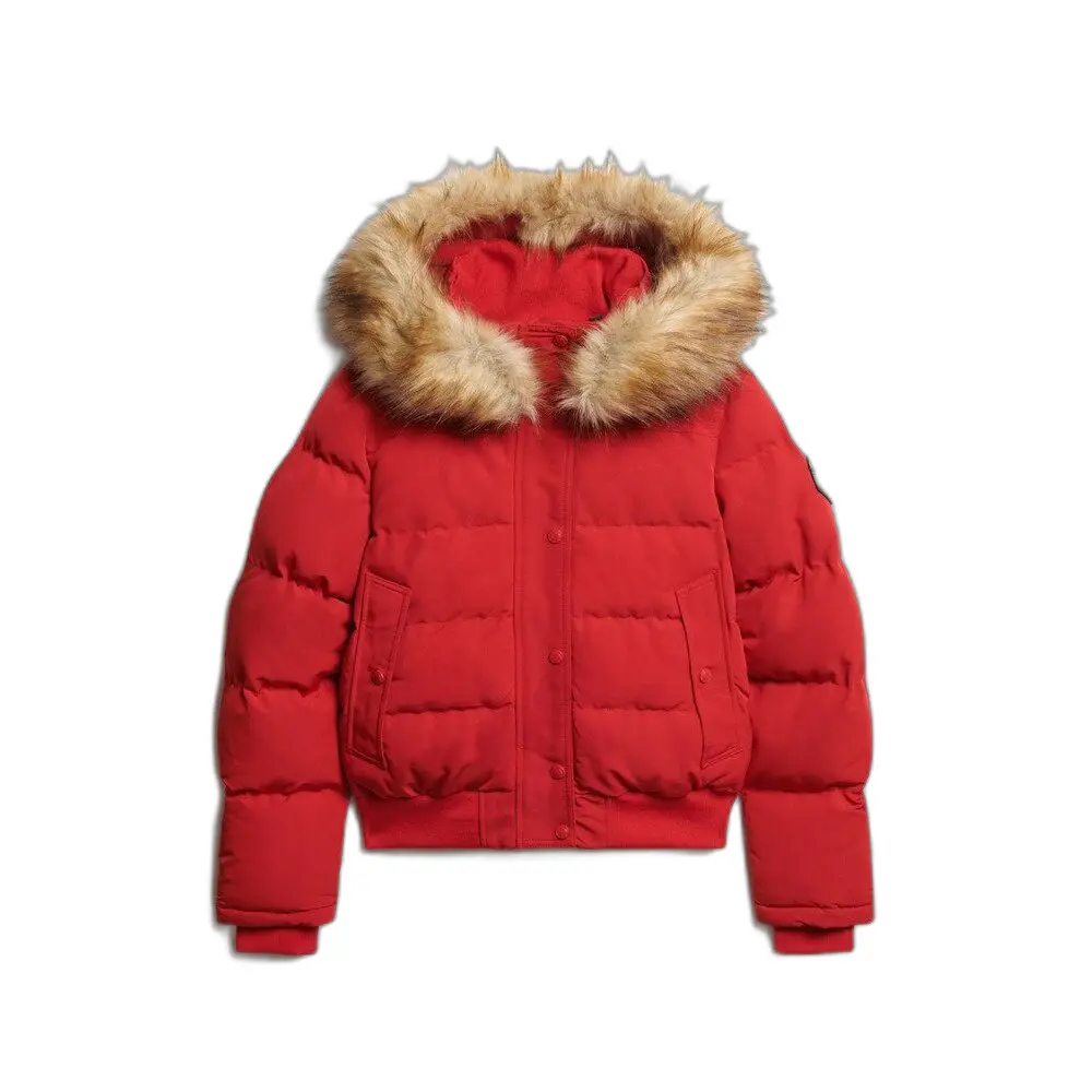 Doudounes Superdry EVEREST HOODED BOMBER JKT FR - vue 2