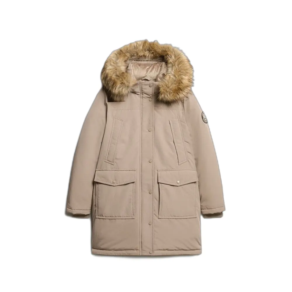 Parka en fausse fourrure femme Superdry Everest