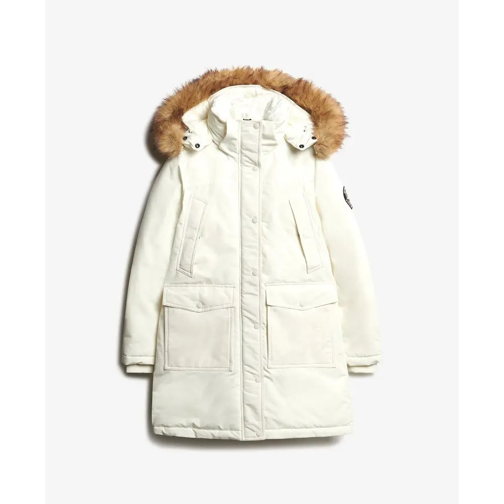 Parka en fausse fourrure femme Superdry Everest