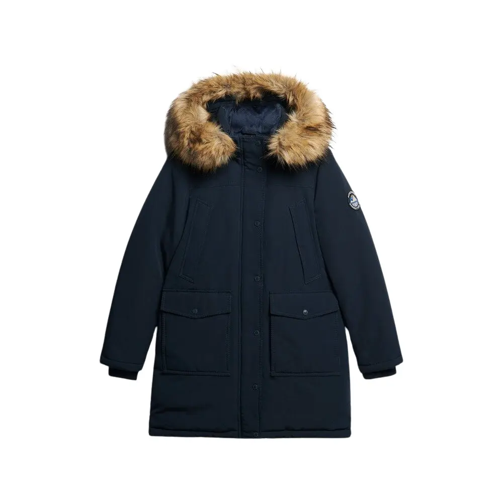 Parka in pelliccia sintetica donna Superdry Everest