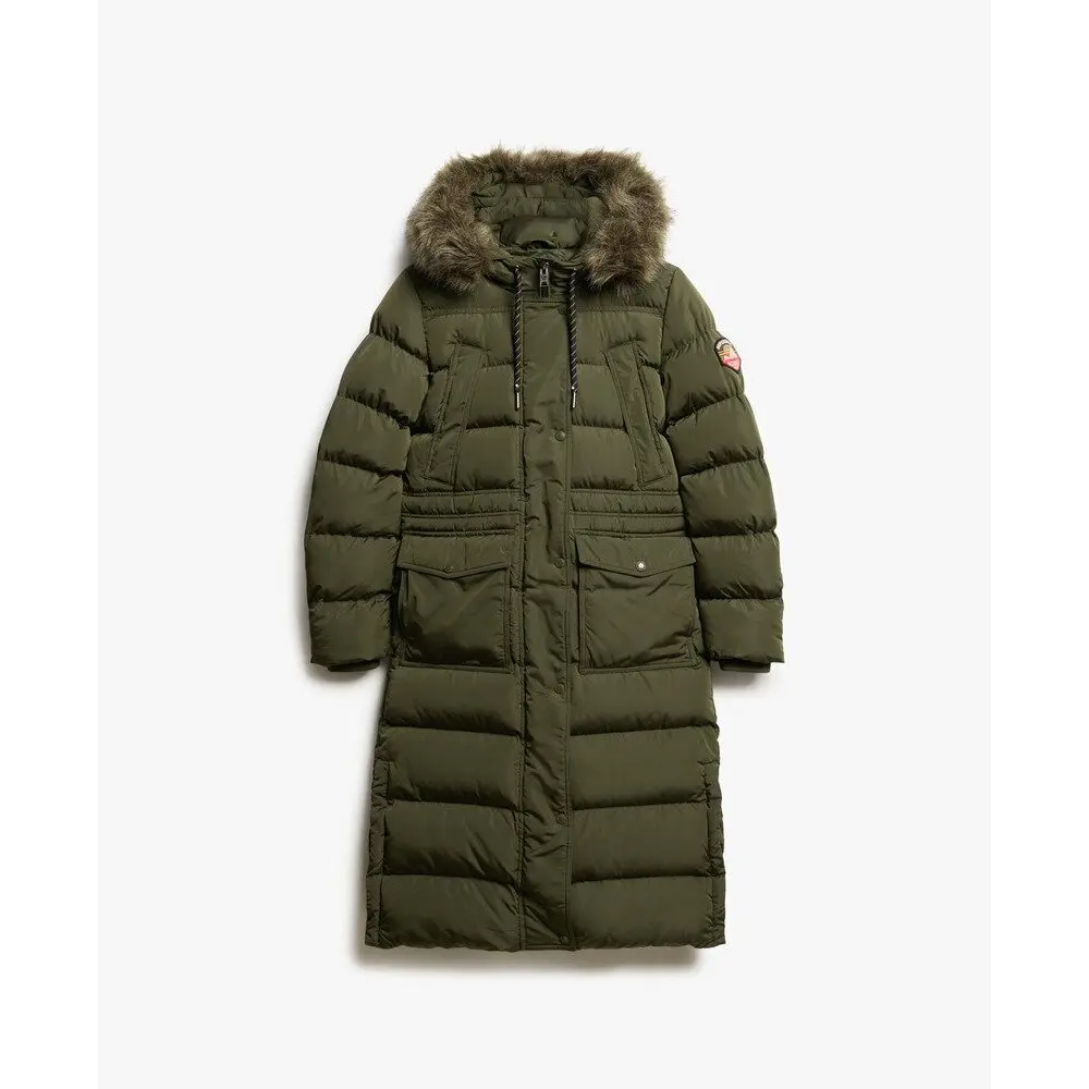 Manteau fausse fourrure femme Superdry Everest
