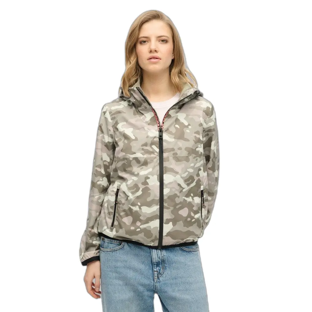 Blouson Superdry Veste coupe vent à capuche avec logo US 8