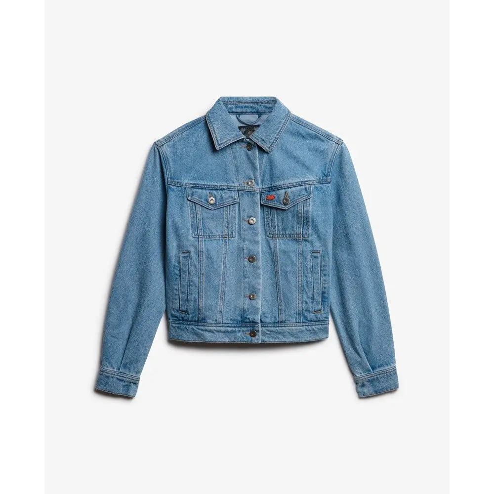 Veste Superdry Veste en jean fantaisie femme EU - vue 2