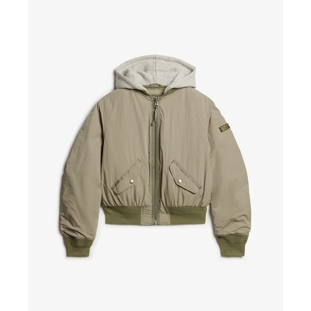 Blouson Superdry Blouson Hooded Ma1 Bomber EU - vue 3