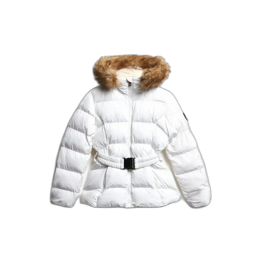 Veste Superdry Veste matelassée à capuche en fausse fourrure Fuji US 12