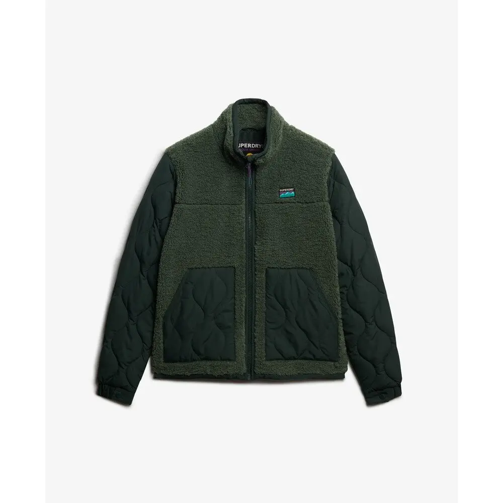 Superdry FLEECE HYBRID JACKET FR