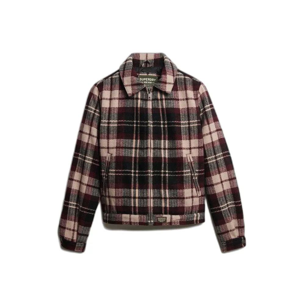 Veste Superdry Veste matelassée Checked Ranch US 8