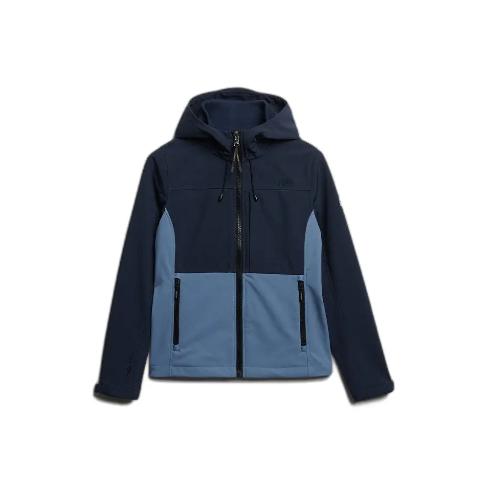 Wanderjacke mit Kapuze, Damen Superdry Colourblock