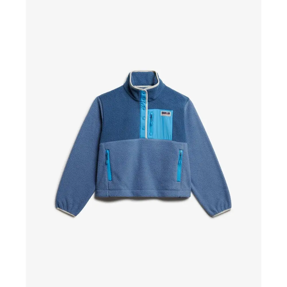 Sweat shirt Superdry Pull en à blocs de couleur US 12