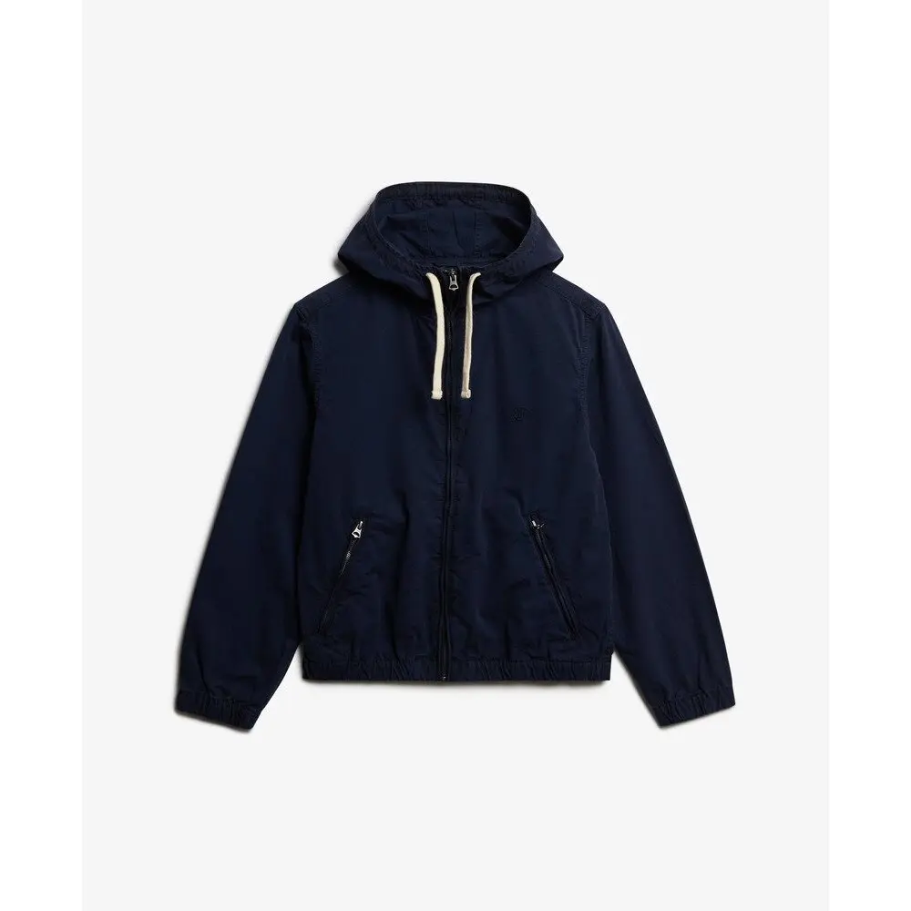 Veste à capuche en sergé délavé femme Superdry