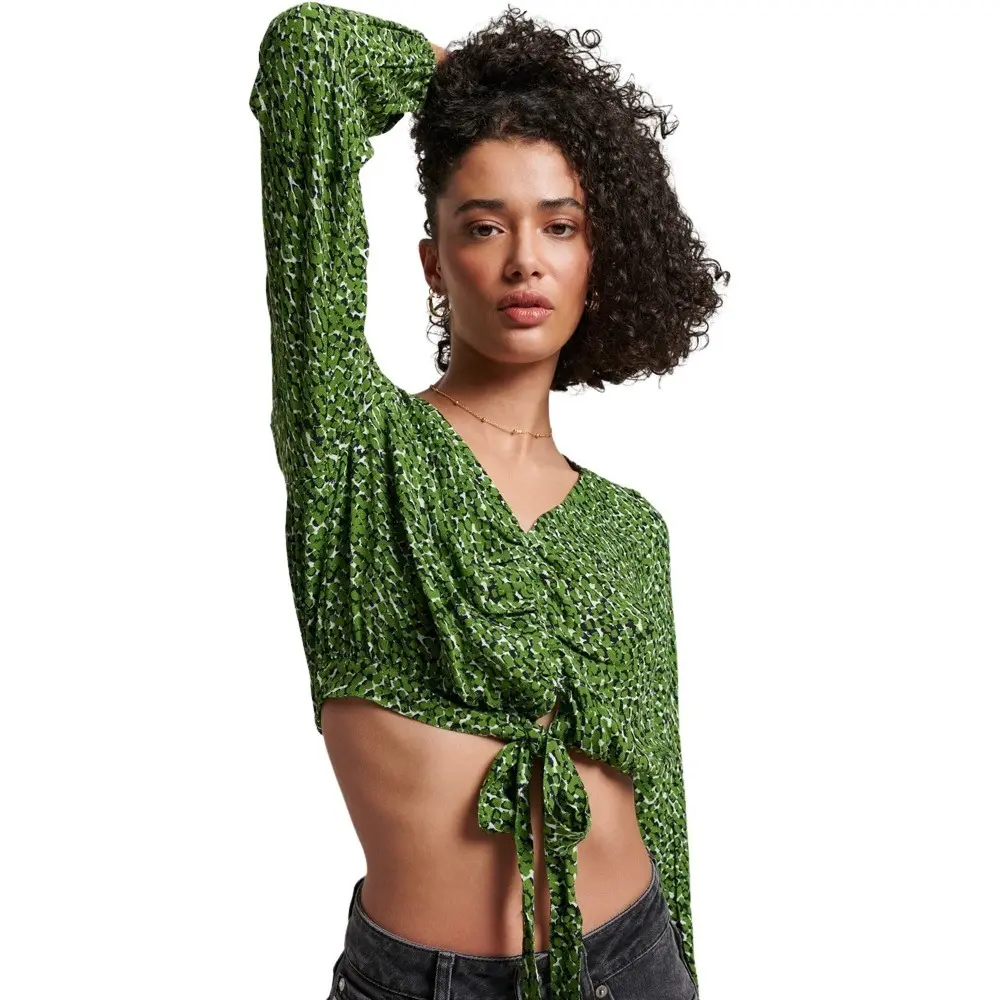 Blouse noué sur le devant femme Superdry Vintage