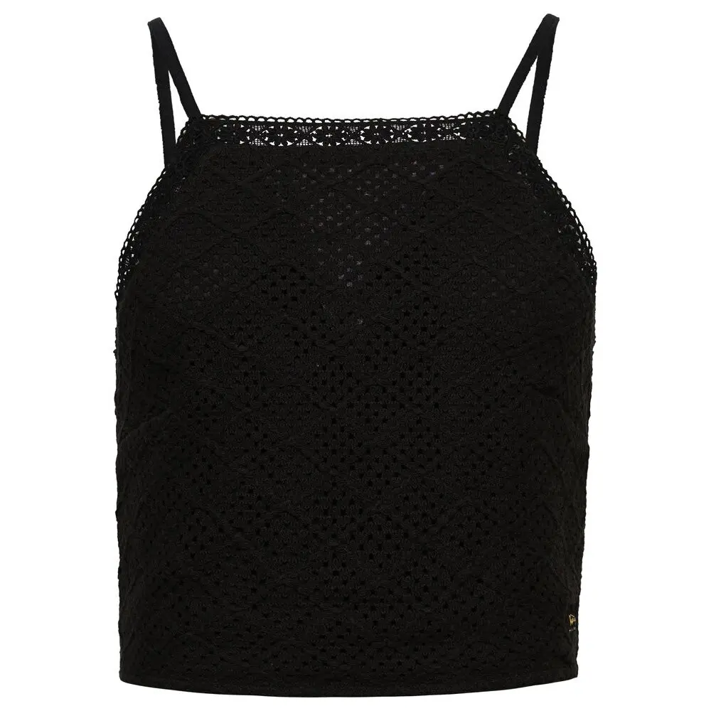 Blouse court en crochet femme Superdry Vintage - vue 6