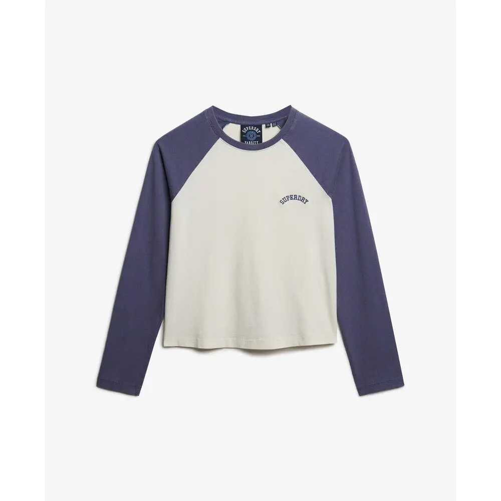 T shirt Superdry T shirt manches longues et logo femme Essential EU