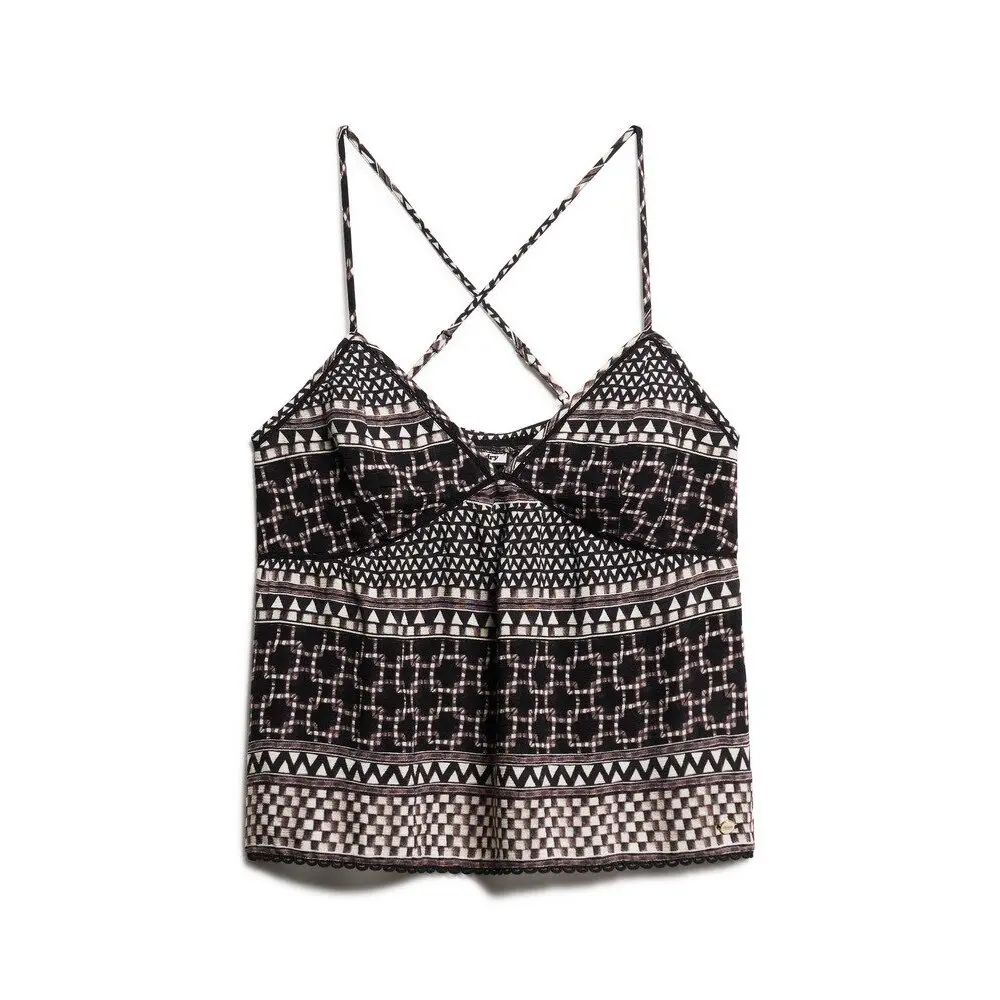 Blouses Superdry Débardeur imprimé tissé sans manches EU - vue 2