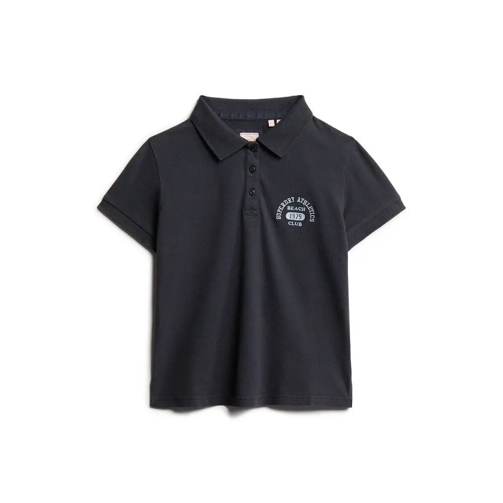 Polo aderente donna Superdry Athletic Essentials 90s